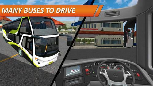 Bus Simulator Indonesia lái xe tại Indonesia