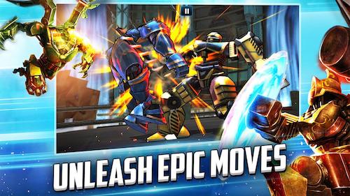 Robot fighting game