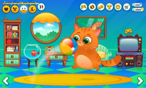 Game chăm sóc mèo cưng