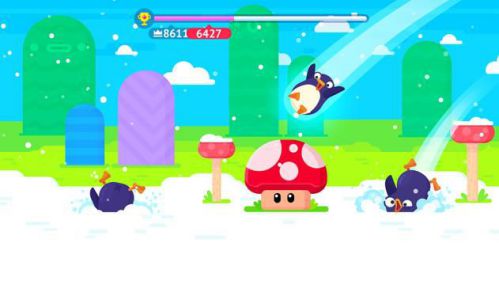 Bouncemasters bắn chim cánh cụt