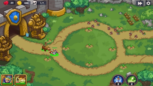 King of Defense 2 mod pha lê