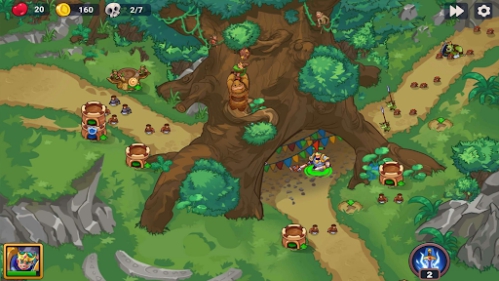 King of Defense 2: Epic Tower Defense mod kim cương