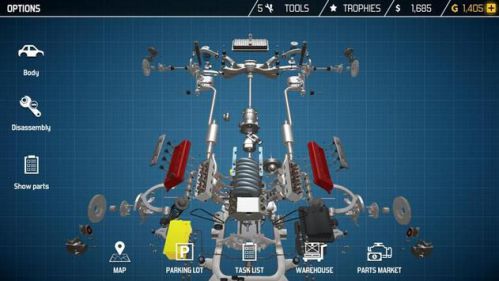 Car Mechanic Simulator car trading