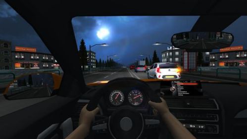 First-person perspective mode in Racing Limits.