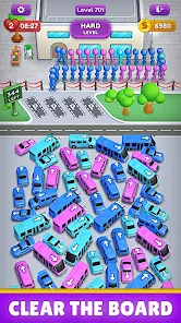 Crowd Express: Boarding Puzzle