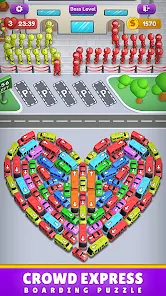 Crowd Express: Boarding Puzzle