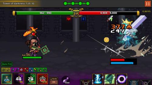 Grow ArcherMaster graphismes pixel