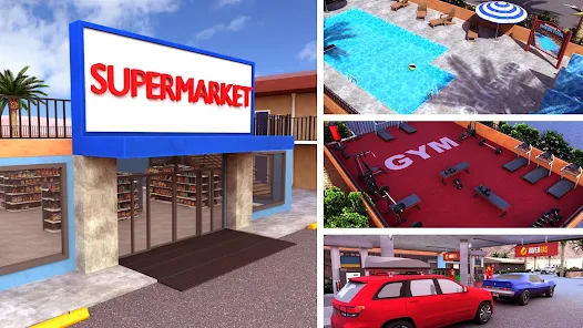 Screenshot of Supermarket & Motel Simulator