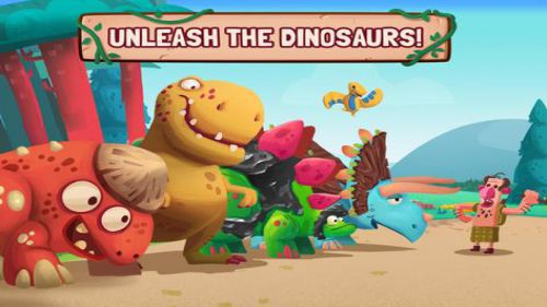 Dino Bash strategy game
