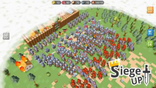 RTS Siege Up defeat enemies
