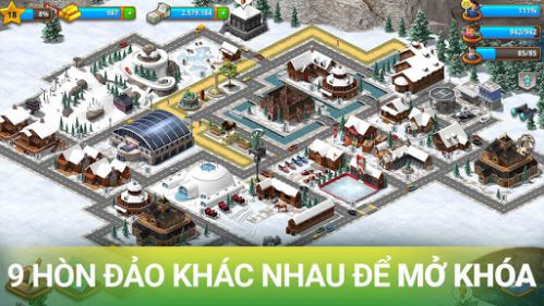 Paradise City Building Sim xây dựng hòn đảo