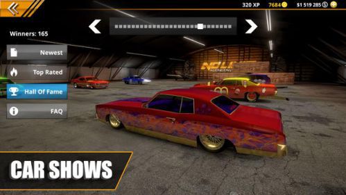 No Limit Drag Racing 2 money and gold