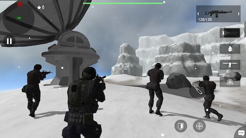 Third-person shooting game