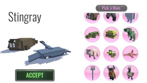 Pet breeding simulation game