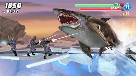 Hungry Shark World Mod images with full money