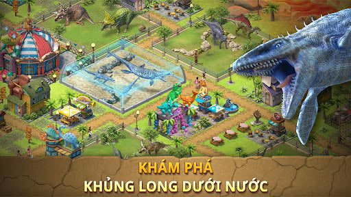 Jurassic Dinosaur: Park Game MOD gold
