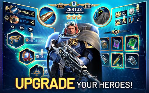 Warhammer 40,000: Tacticus sınırsız altın MOD