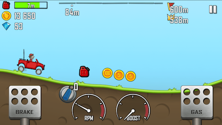 Hill Climb Racing Mod unlimited money