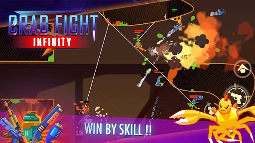 crab battle game