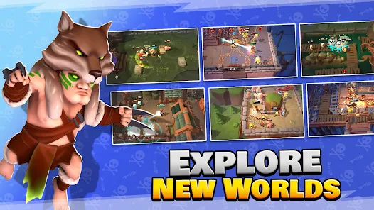 Loot Heroes game interface