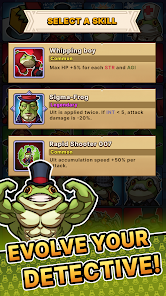 DetecToad: Detective Idle RPG