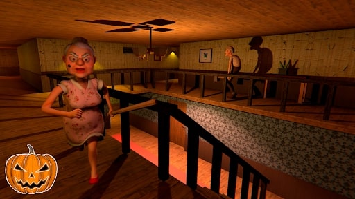 Grandpa And Granny Home Escape MOD bất động kẻ thù