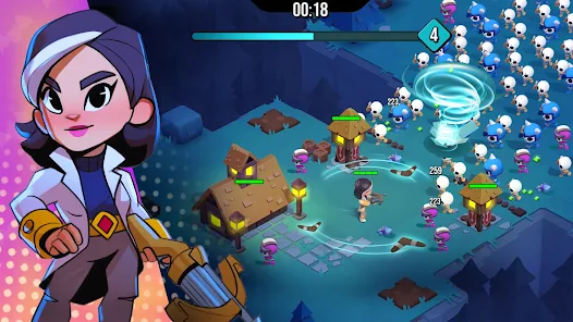 Vampirio: Defend & Survive Interface
