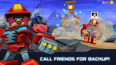Install Angry Birds Transformers mod
