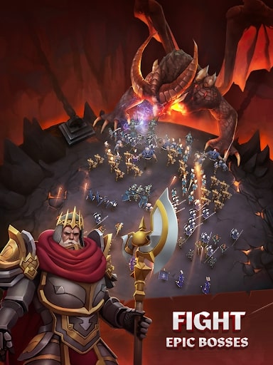 Kingdom Clash mod vô hạn tiền