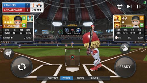 Baseball game BASEBALL 9