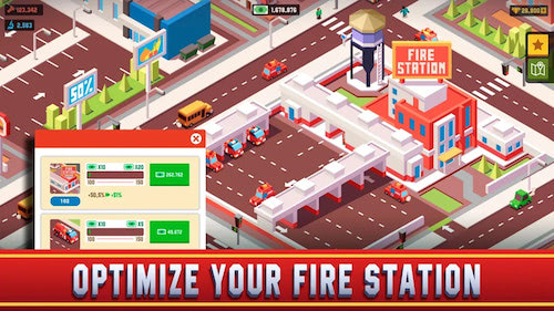 Hack money Idle Firefighter Empire Tycoon