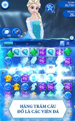 An attractive match-3 puzzle game