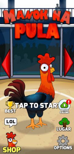 Manok Na Pula fighting rooster