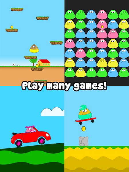Pou mod money version for Android phones