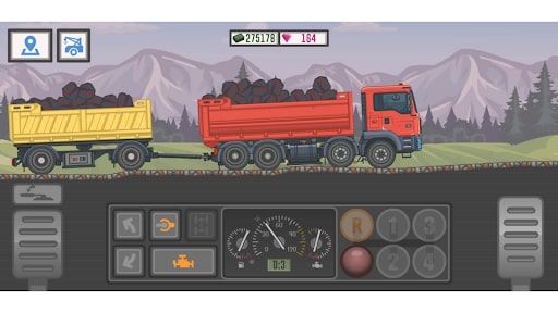 Trucker and Trucks MOD เงิน