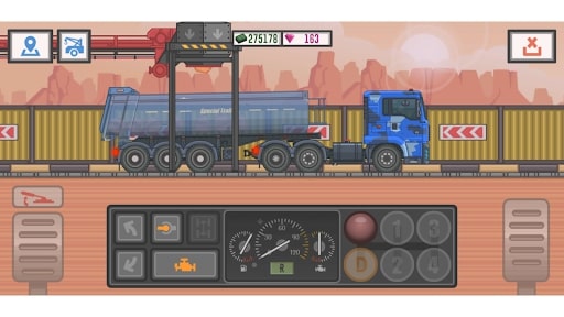 Trucker and Trucks MOD เงิน