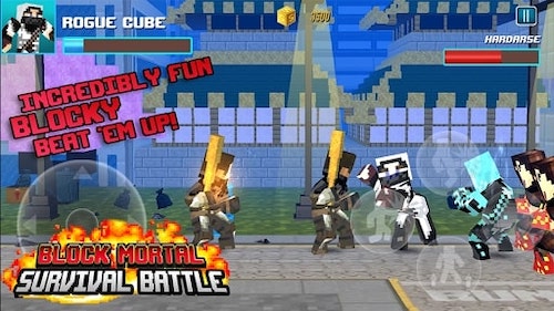 Block Mortal Survival Battle бесконечные деньги