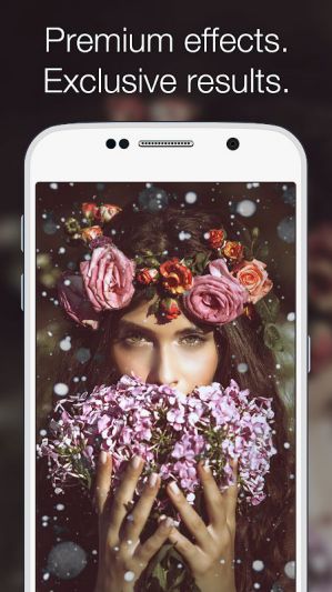 Artistic photo editing application