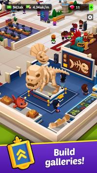 Idle Museum Tycoon simulation