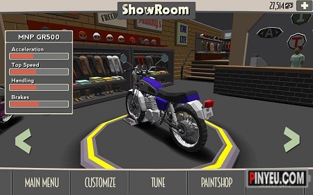 Cafe Racer racing game for Android