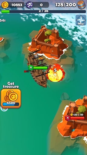 Pirate Raid mod เงิน