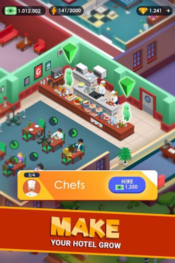 Hotel Empire Tycoon mod unlimited money
