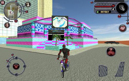 Rope hero game