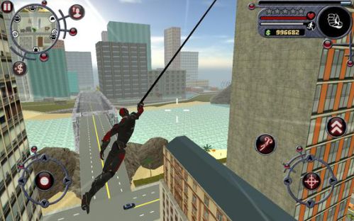 Rope Hero mod diamonds