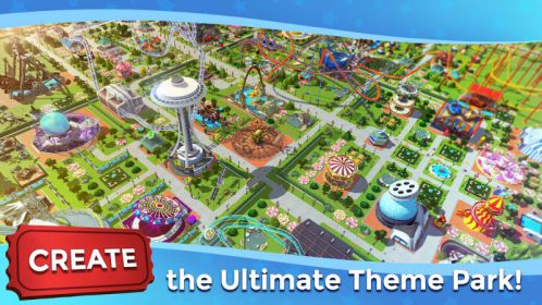 RollerCoaster Tycoon Touch mod unlimited money