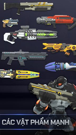 Spacelanders possesses an extremely cool gun arsenal