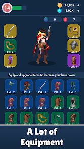 Tap Hero Legend: Idle RPG Game