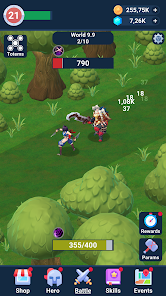 Tap Hero Legend: Idle RPG Game