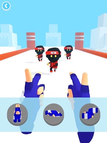 Ninja Hands mod tất cả skin sẵn dùng