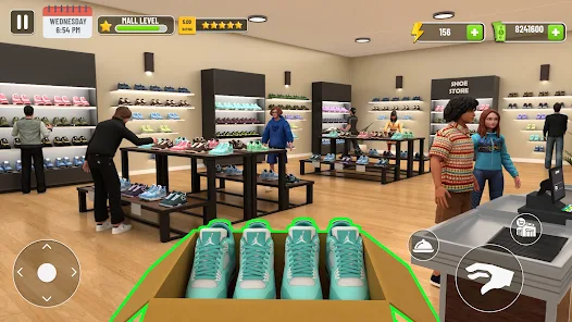 Mall & Fast Food Simulator 3D